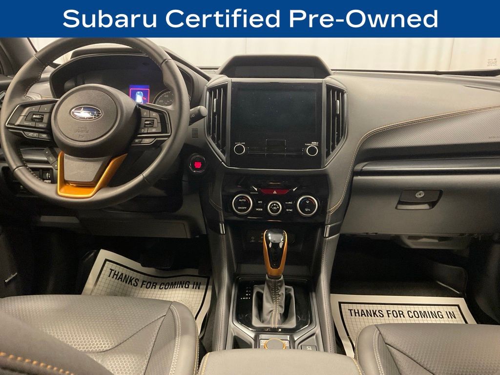 Certified 2024 Subaru Forester Wilderness with VIN JF2SKAHC7RH525628 for sale in Moorhead, Minnesota