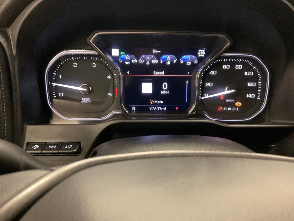 Used 2020 GMC Sierra 2500HD AT4 with VIN 1GT49PEY7LF225063 for sale in Moorhead, Minnesota
