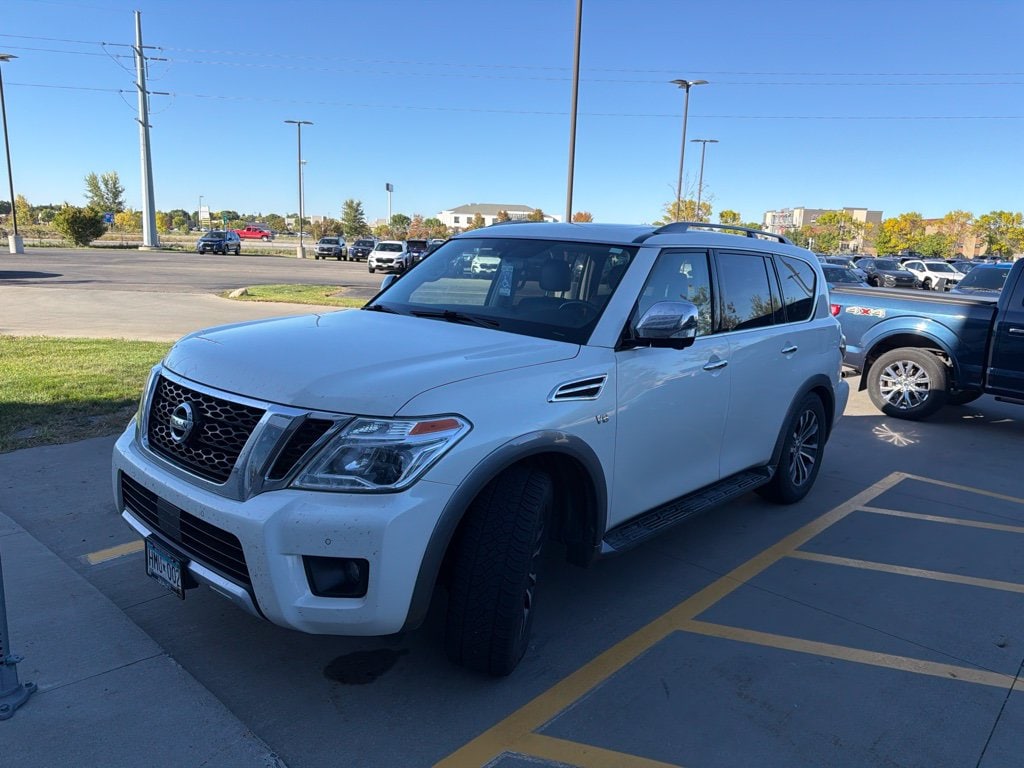 Used 2018 Nissan Armada SL with VIN JN8AY2NC6J9556486 for sale in Moorhead, Minnesota