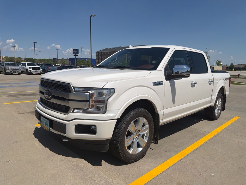 Used 2019 Ford F-150 Platinum with VIN 1FTEW1E42KFA62490 for sale in Moorhead, Minnesota