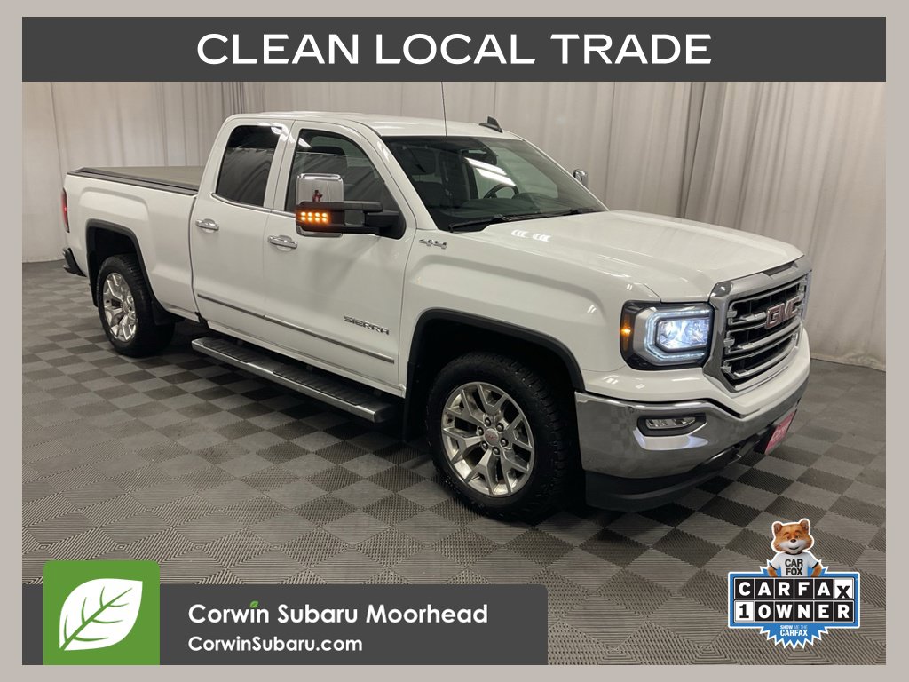 Used 2017 GMC Sierra 1500 SLT with VIN 1GTV2NEJ8HZ367282 for sale in Moorhead, Minnesota