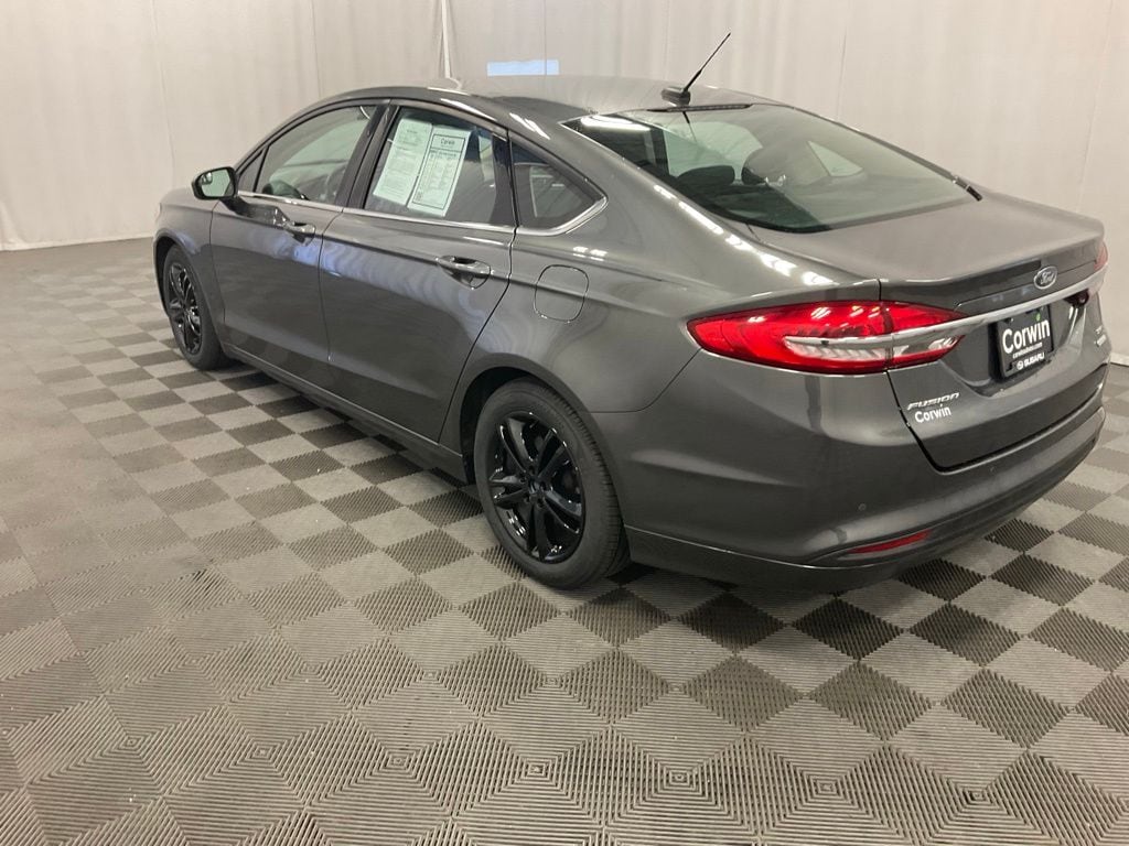 Used 2018 Ford Fusion SE with VIN 3FA6P0HDXJR203742 for sale in Moorhead, Minnesota