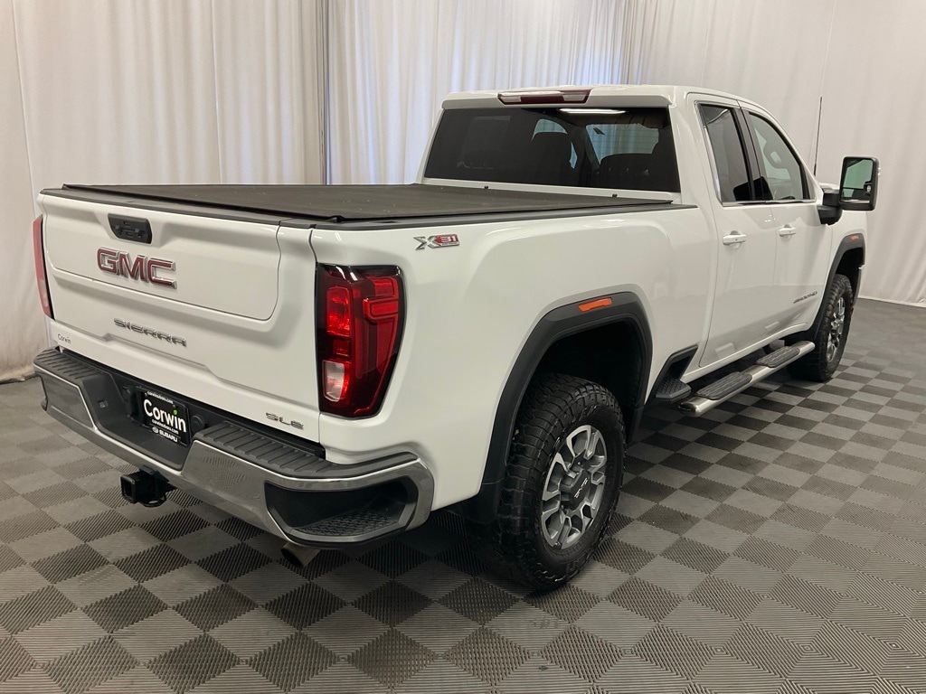 Used 2021 GMC Sierra 2500HD SLE with VIN 1GT59ME78MF310487 for sale in Moorhead, Minnesota