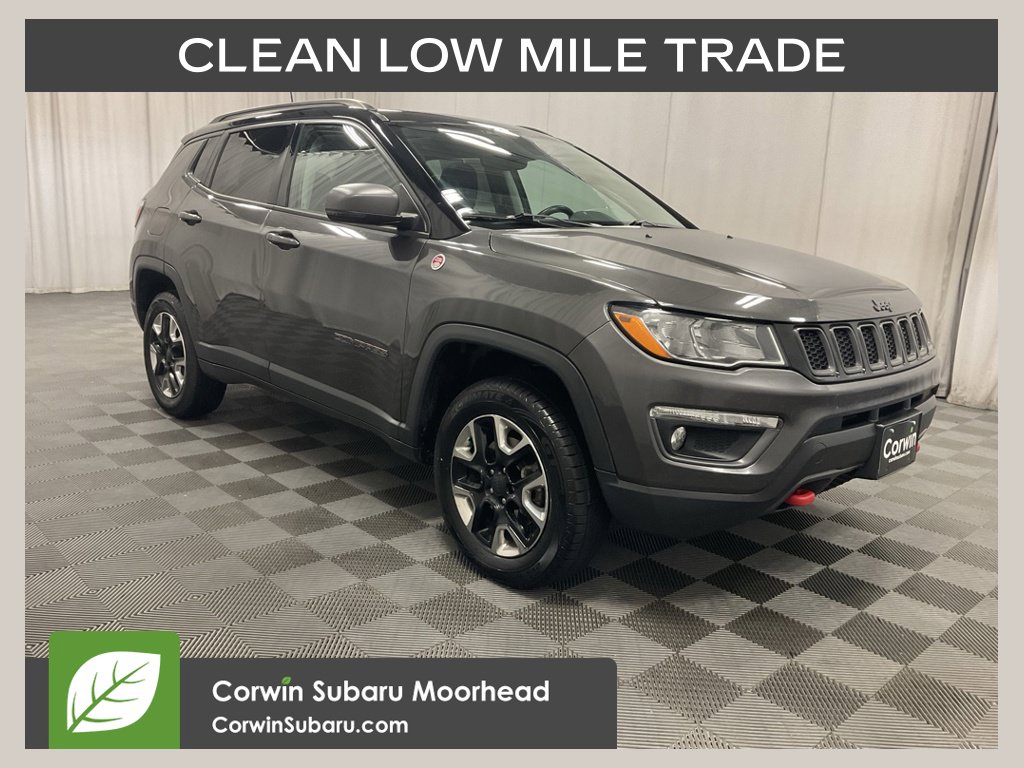 Used 2018 Jeep Compass Trailhawk with VIN 3C4NJDDB2JT366469 for sale in Moorhead, Minnesota