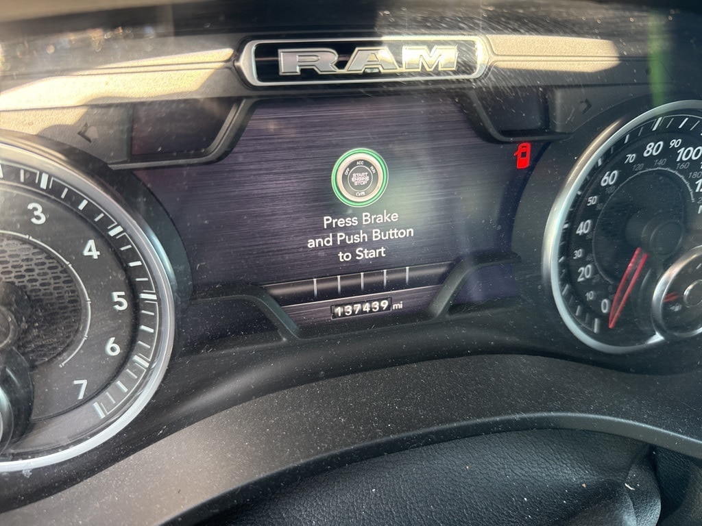 Used 2021 RAM Ram 1500 Pickup Laramie with VIN 1C6SRFJT8MN805819 for sale in Moorhead, Minnesota