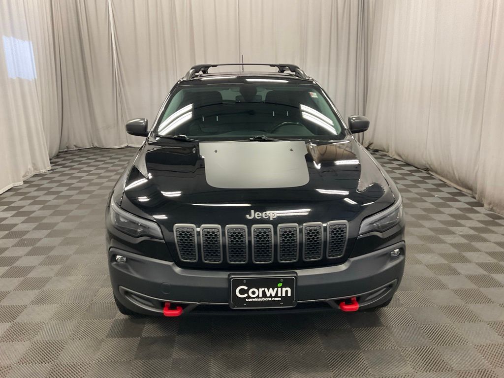 Used 2020 Jeep Cherokee Trailhawk with VIN 1C4PJMBX6LD574919 for sale in Moorhead, Minnesota