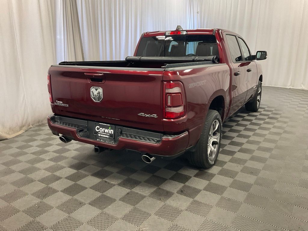 Used 2023 RAM Ram 1500 Pickup Laramie with VIN 1C6SRFJTXPN667253 for sale in Moorhead, Minnesota