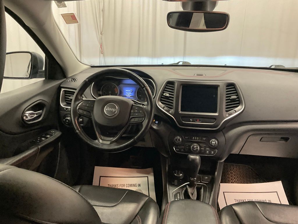 Used 2019 Jeep Cherokee Trailhawk with VIN 1C4PJMBX5KD477080 for sale in Moorhead, Minnesota