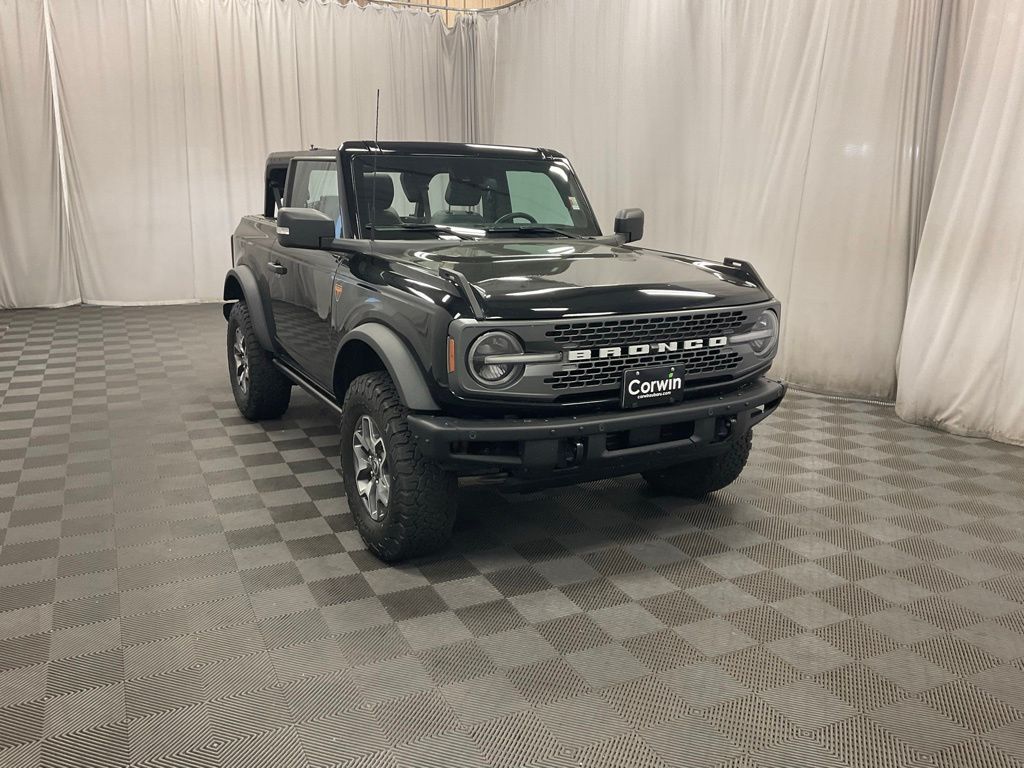 Used 2024 Ford Bronco 2-Door Badlands with VIN 1FMDE9AP4RLB06400 for sale in Moorhead, Minnesota