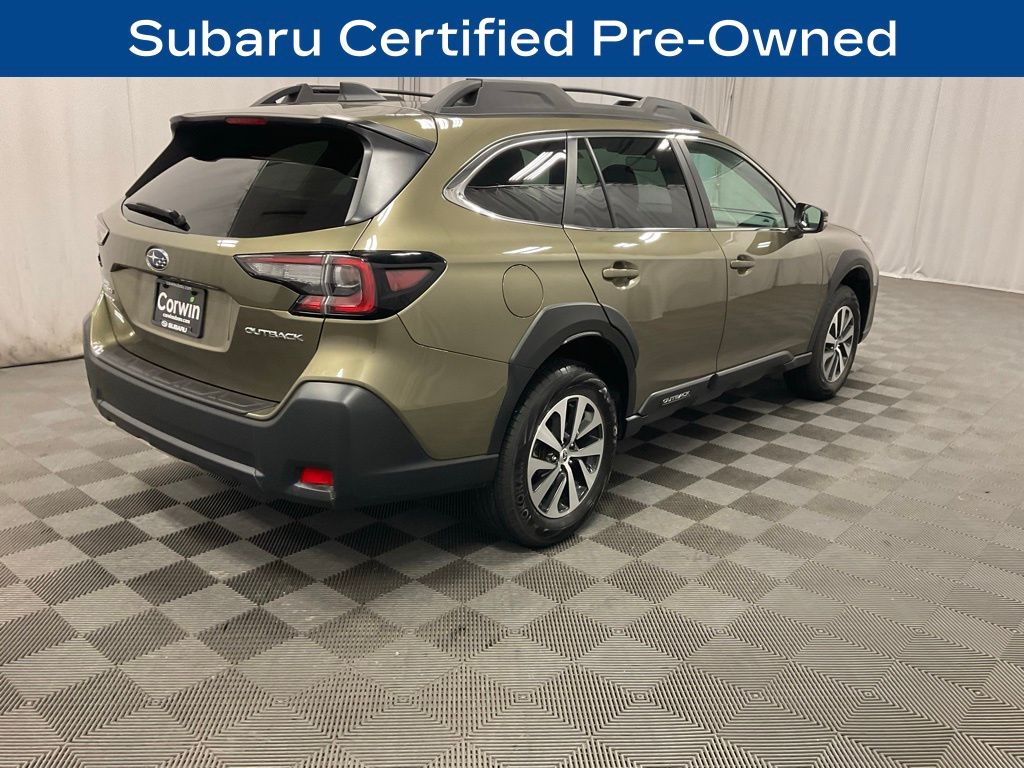 Certified 2025 Subaru Outback Premium with VIN 4S4BTADC3S3120110 for sale in Moorhead, Minnesota