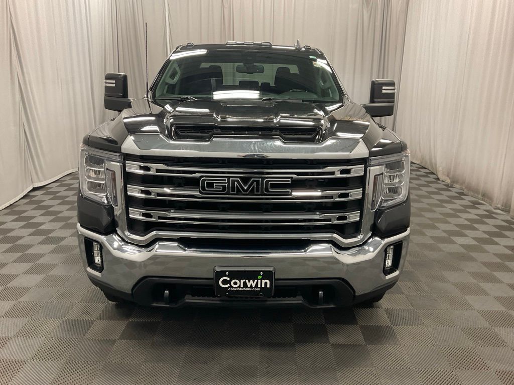 Used 2022 GMC Sierra 2500HD SLE with VIN 1GT49ME70NF353685 for sale in Moorhead, Minnesota