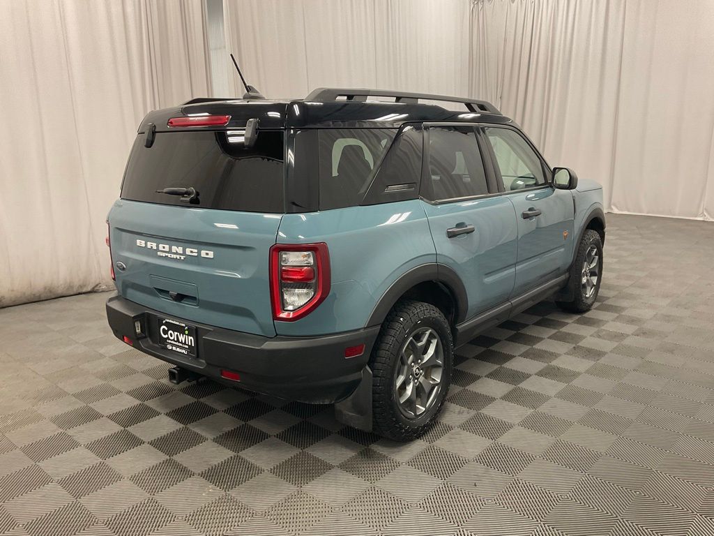 Used 2021 Ford Bronco Sport Badlands with VIN 3FMCR9D9XMRA46985 for sale in Moorhead, Minnesota