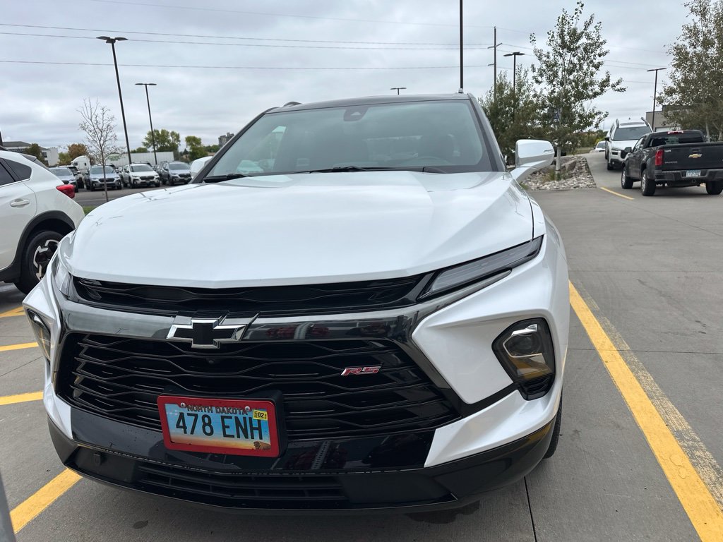 Used 2024 Chevrolet Blazer RS with VIN 3GNKBKRS3RS265981 for sale in Moorhead, Minnesota