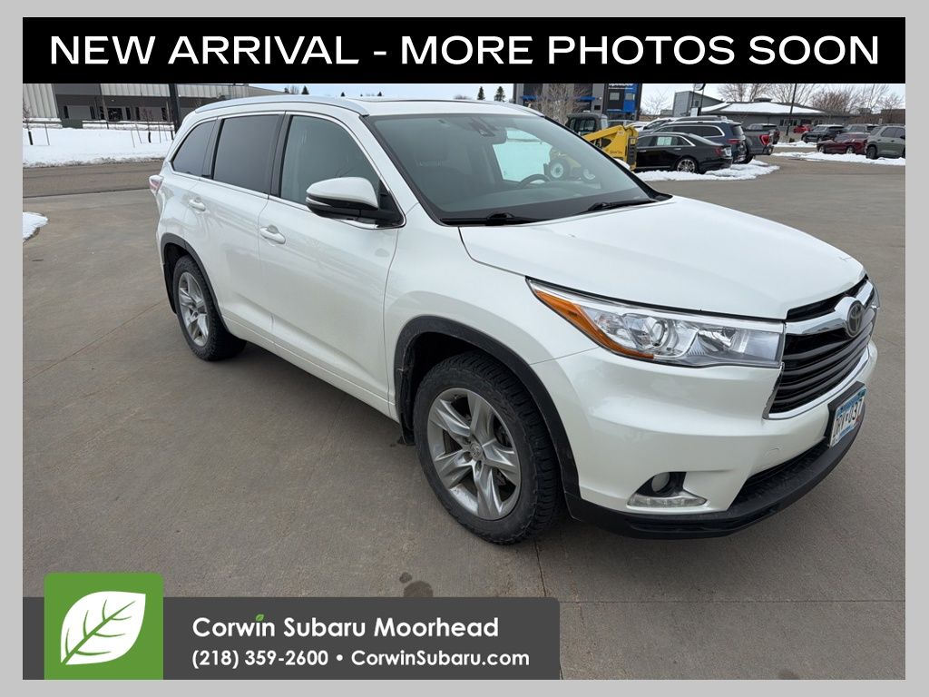 2014 Toyota Highlander Limited Platinum