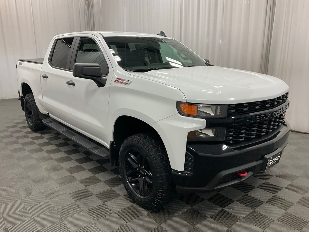Used 2021 Chevrolet Silverado 1500 Custom Trail Boss Truck Crew Cab