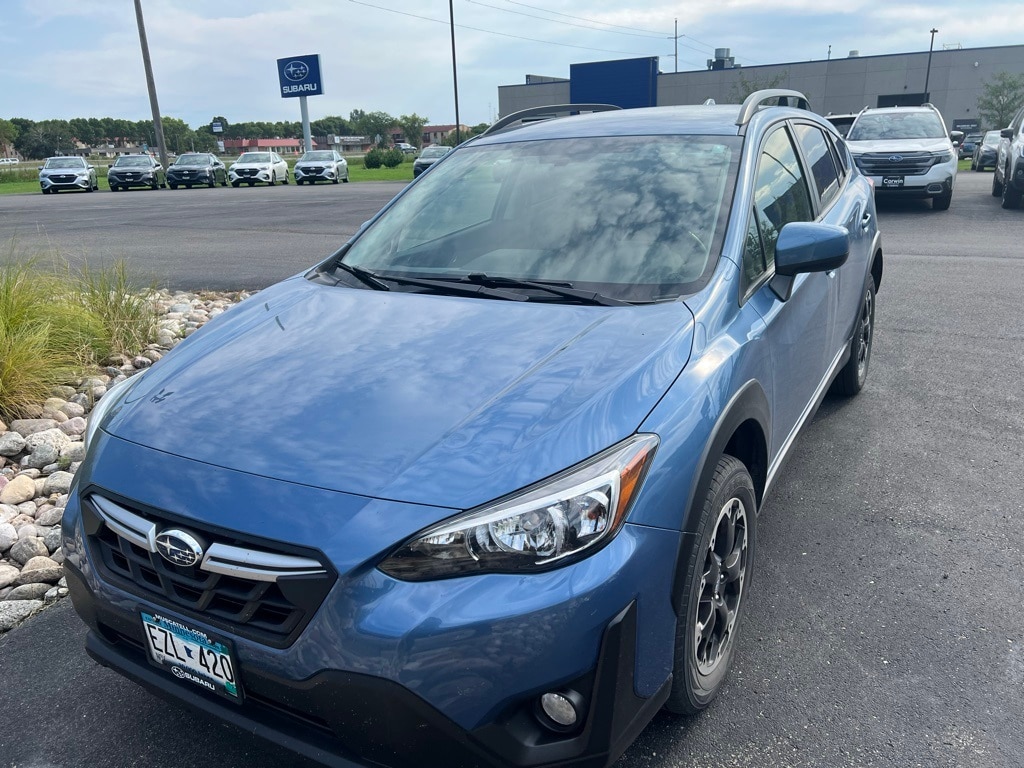 Used 2021 Subaru Crosstrek Premium with VIN JF2GTAPC4MH268523 for sale in Moorhead, Minnesota