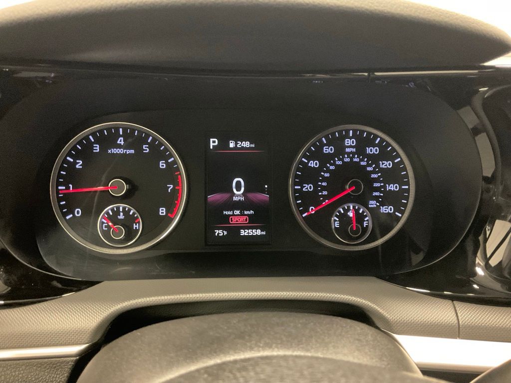 Used 2021 Kia K5 LXS with VIN 5XXG14J21MG033855 for sale in Moorhead, Minnesota