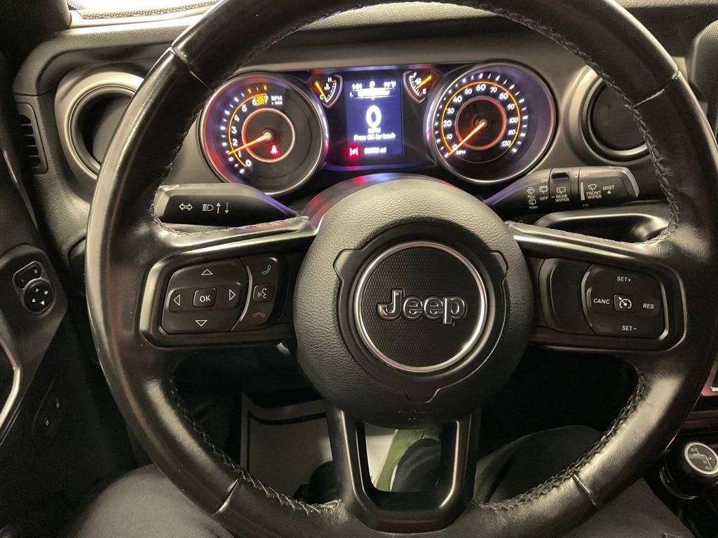 Used 2020 Jeep Wrangler Sport S with VIN 1C4GJXANXLW204949 for sale in Moorhead, Minnesota