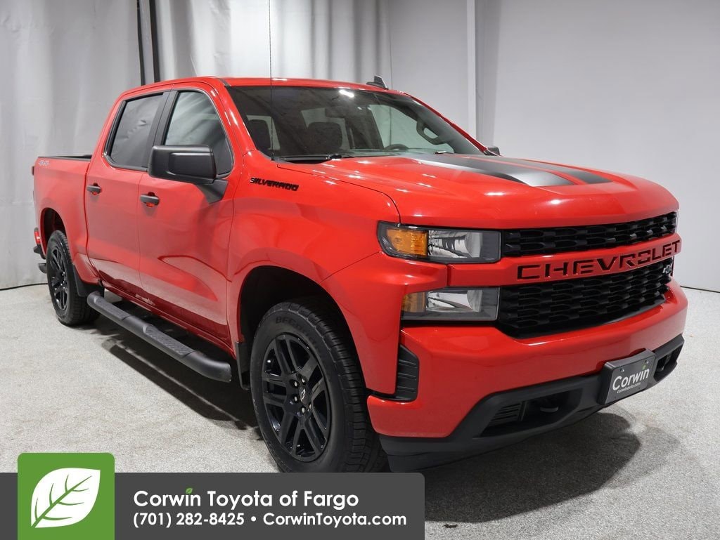 Used 2021 Chevrolet Silverado 1500 Custom Truck Crew Cab