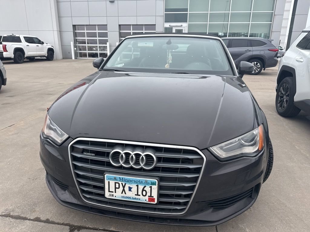 Used 2015 Audi A3 Cabriolet Premium Plus with VIN WAU3FLFF4F1124264 for sale in Fargo, ND