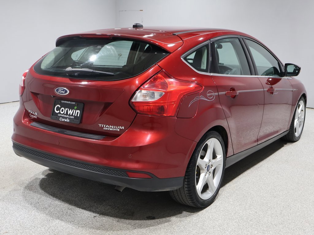 Used 2014 Ford Focus Titanium with VIN 1FADP3N26EL184896 for sale in Fargo, ND