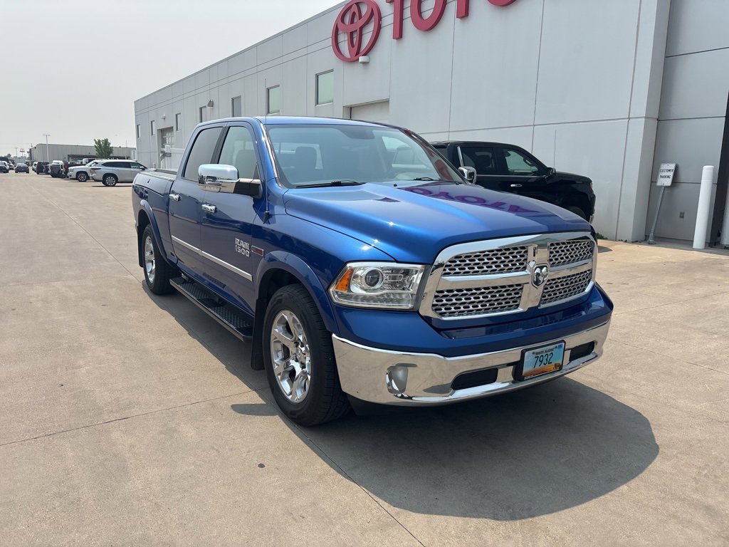 Used 2018 RAM Ram 1500 Pickup Laramie with VIN 1C6RR7VM9JS253008 for sale in Fargo, ND