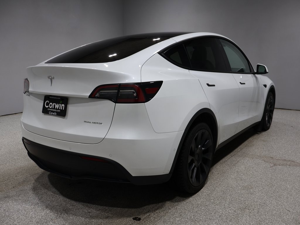 Used 2022 Tesla Model Y Long Range with VIN 7SAYGAEE5NF522983 for sale in Fargo, ND
