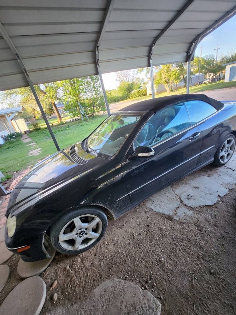Used 2005 Mercedes-Benz CLK-Class CLK500 with VIN WDBTK75JX5F121493 for sale in Fargo, ND