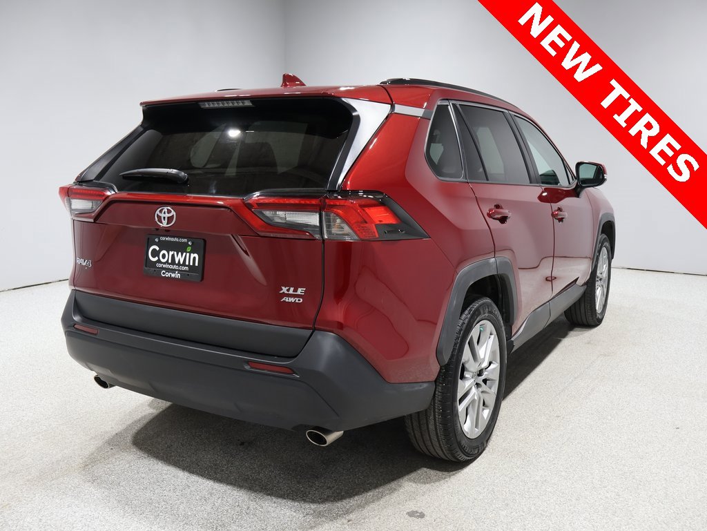 Certified 2022 Toyota RAV4 XLE Premium with VIN 2T3A1RFV9NW289505 for sale in Fargo, ND