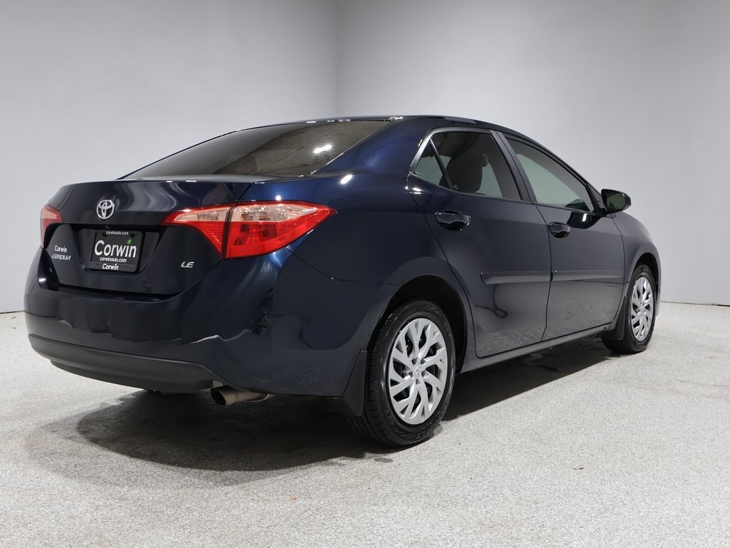 Certified 2019 Toyota Corolla LE with VIN 2T1BURHE9KC134600 for sale in Fargo, ND