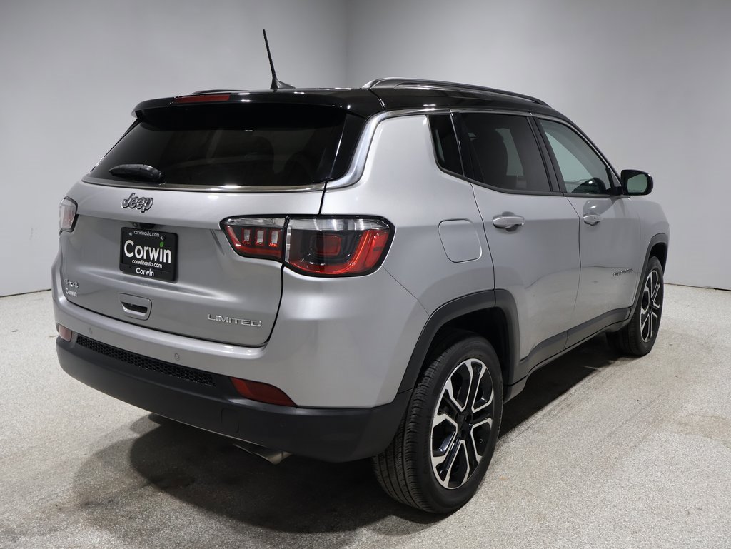 Used 2022 Jeep Compass Limited with VIN 3C4NJDCB9NT151551 for sale in Fargo, ND