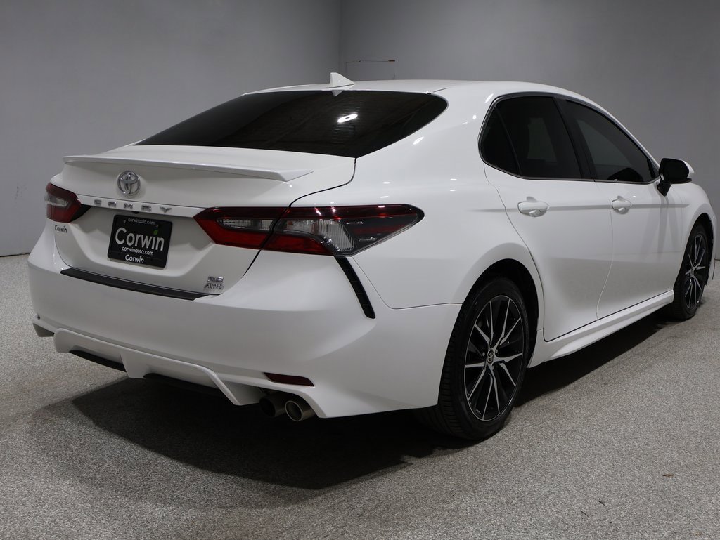 Certified 2021 Toyota Camry SE with VIN 4T1G11BK8MU020393 for sale in Fargo, ND