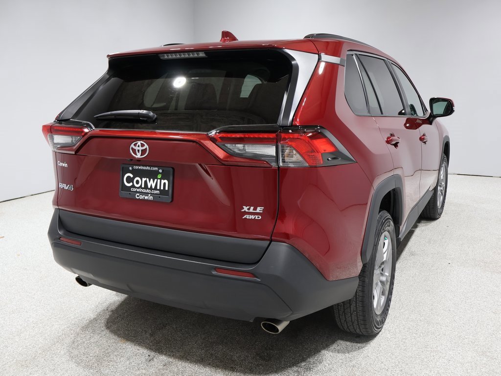 Certified 2022 Toyota RAV4 XLE with VIN 2T3P1RFV9NW253579 for sale in Fargo, ND