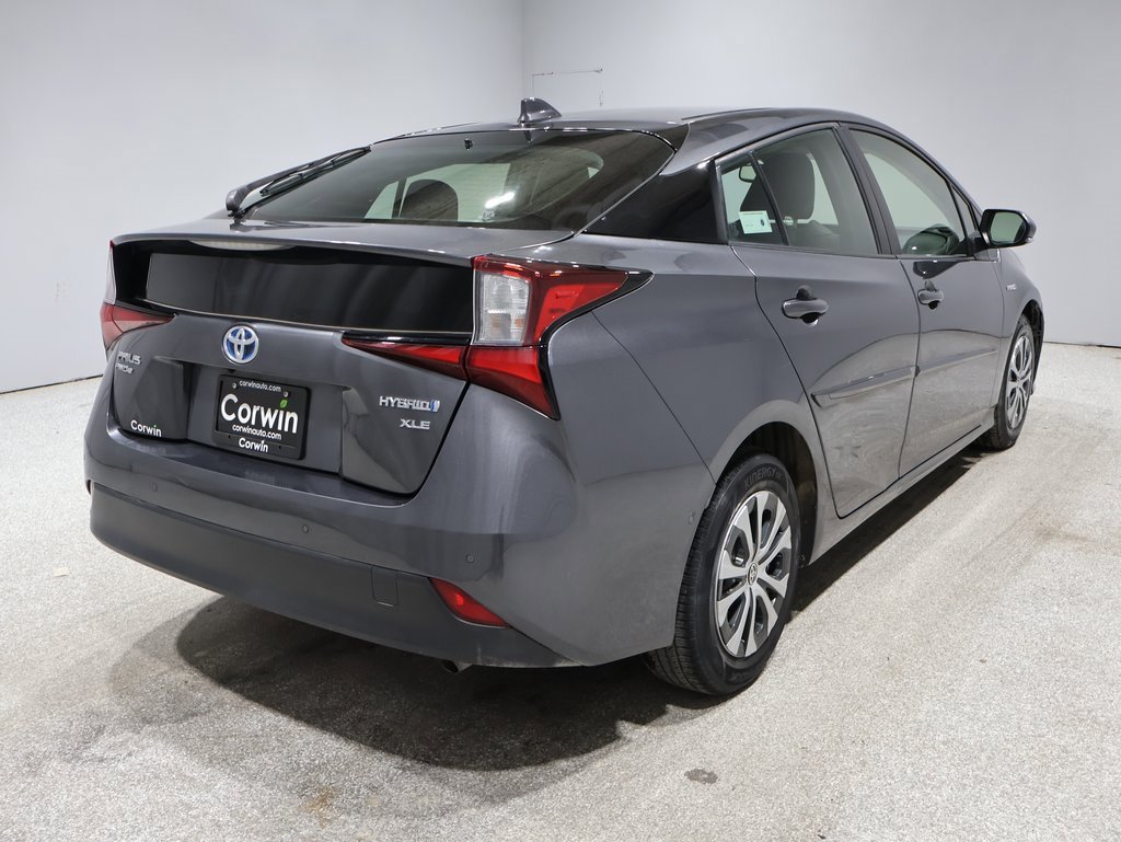 Used 2021 Toyota Prius XLE with VIN JTDL9MFU2M3023742 for sale in Fargo, ND