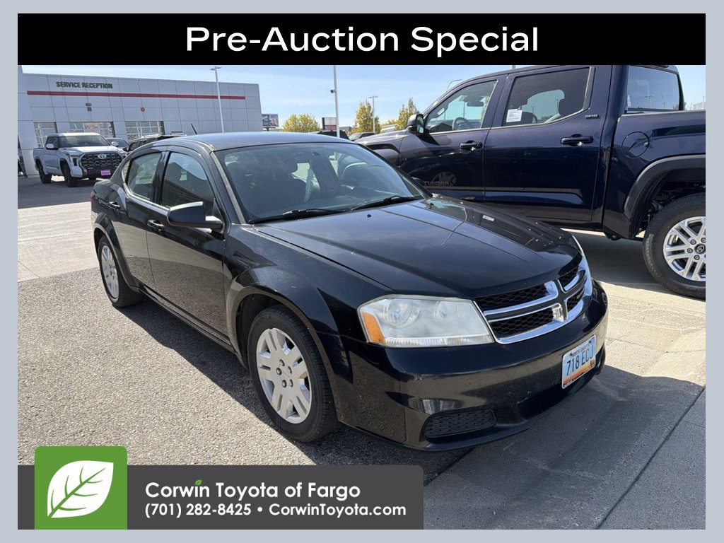 Used 2014 Dodge Avenger SE with VIN 1C3CDZAB0EN232604 for sale in Fargo, ND