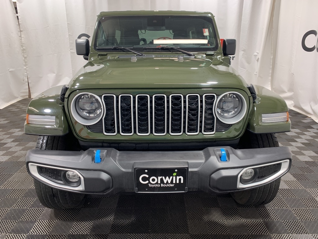 Used 2024 Jeep Wrangler 4xe Sahara 4XE with VIN 1C4RJXP67RW174519 for sale in Boulder, CO