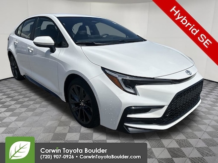 2026 Toyota Corolla Hybrid SE Sedan