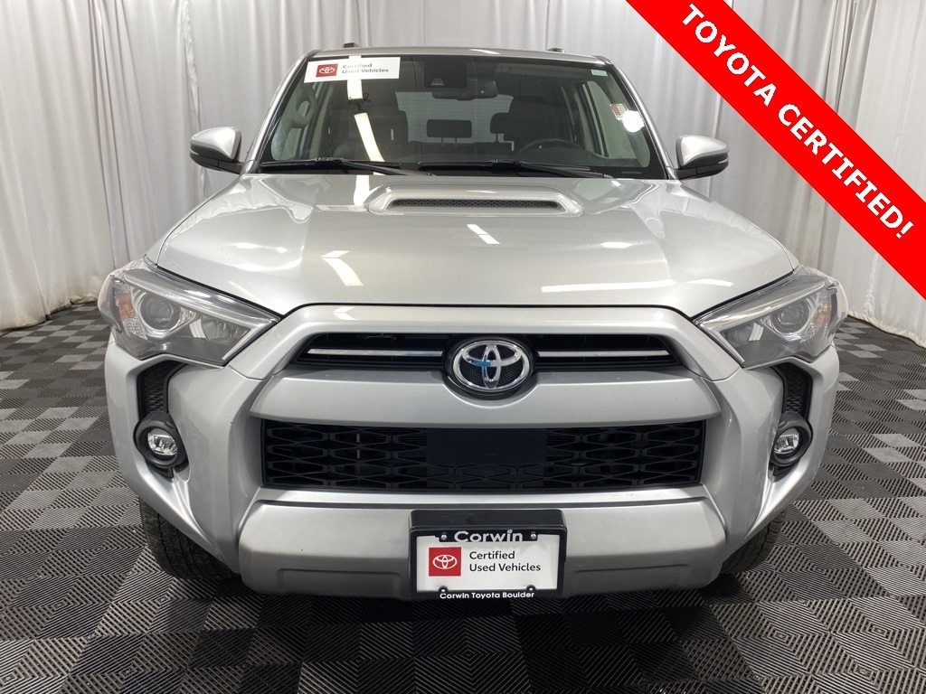 Certified 2023 Toyota 4Runner TRD Off-Road Premium with VIN JTERU5JR8P6123540 for sale in Boulder, CO