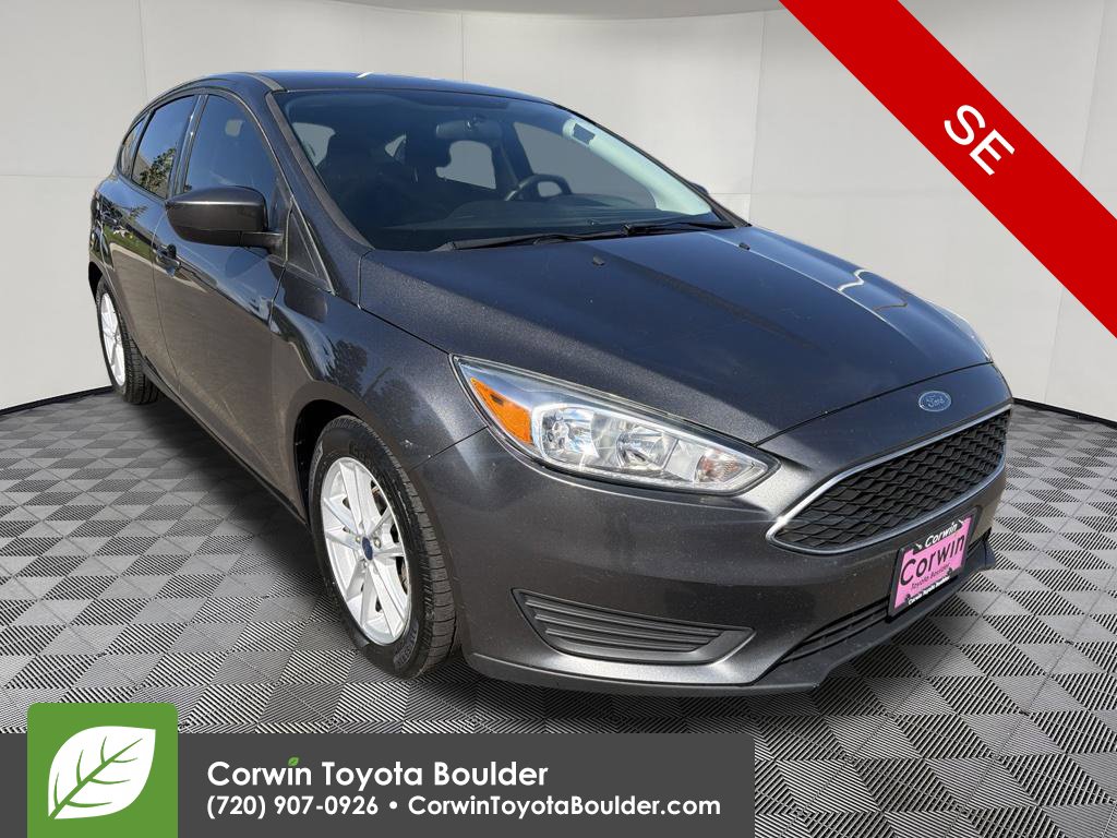 Used 2018 Ford Focus SE with VIN 1FADP3K2XJL322180 for sale in Boulder, CO