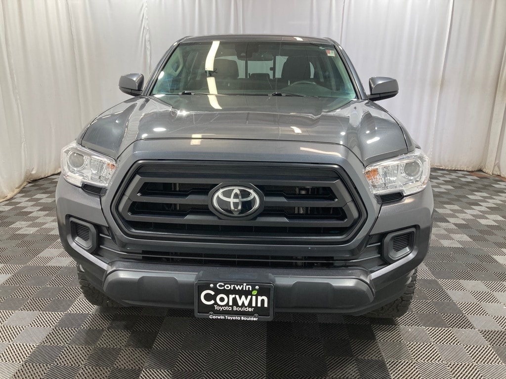 Used 2021 Toyota Tacoma SR with VIN 3TMCZ5AN6MM450782 for sale in Boulder, CO