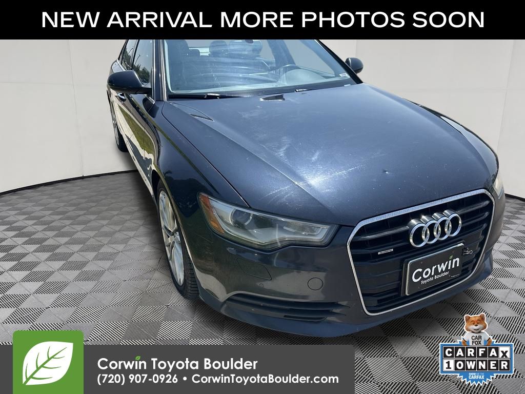 Used 2013 Audi A6 Premium with VIN WAUGFAFC3DN049090 for sale in Boulder, CO