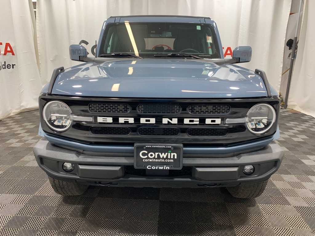 Used 2023 Ford Bronco 4-Door Outer Banks with VIN 1FMEE5DP5PLB16973 for sale in Boulder, CO