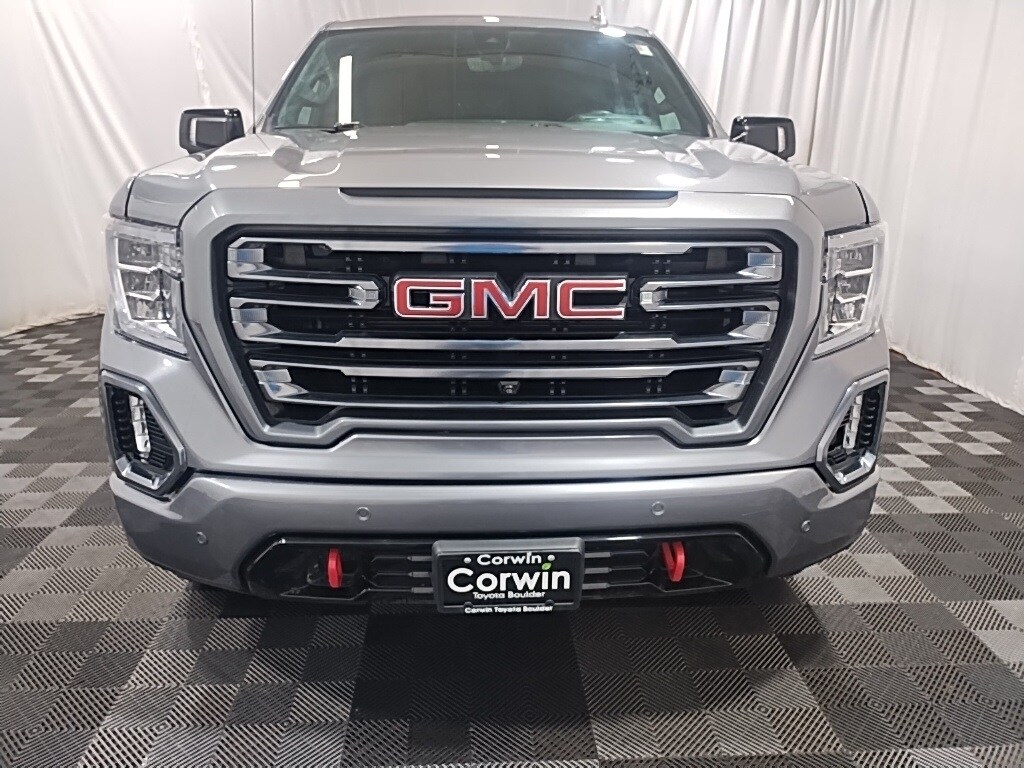 Used 2021 GMC Sierra 1500 AT4 with VIN 1GTU9EET5MZ230612 for sale in Boulder, CO