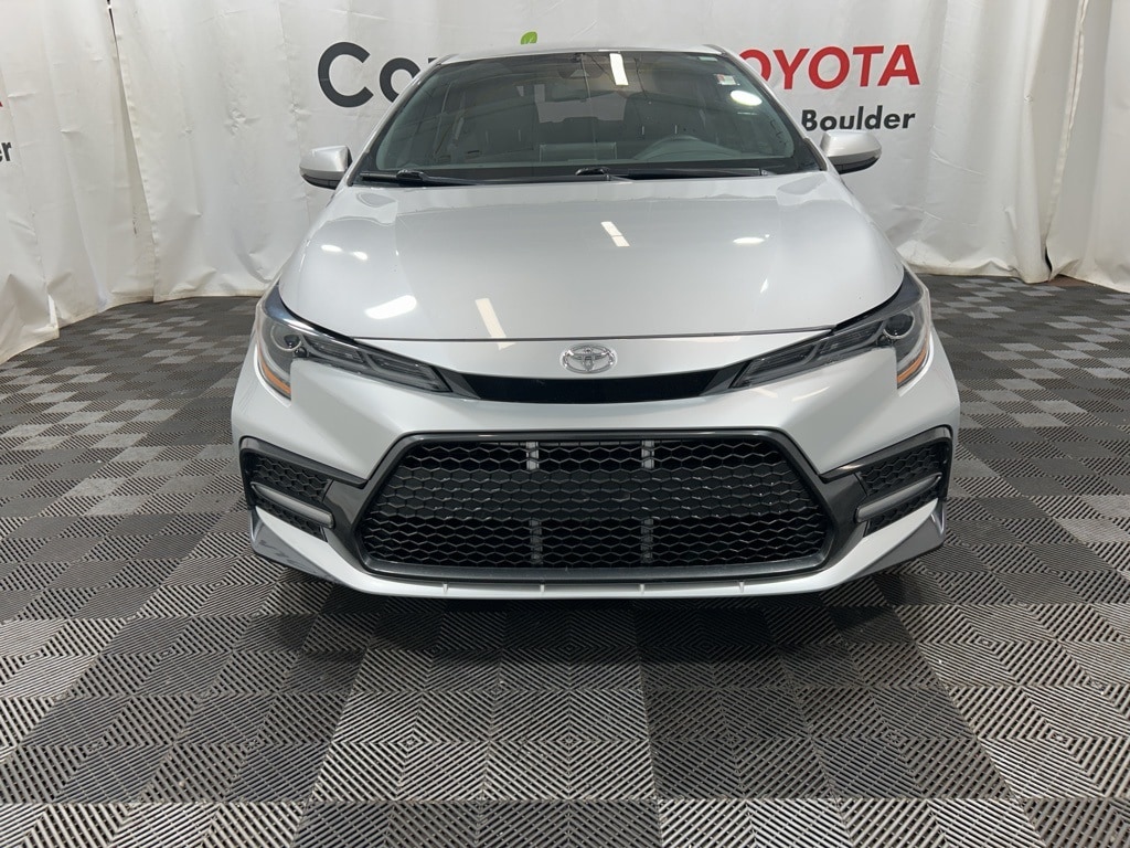 Used 2021 Toyota Corolla SE with VIN 5YFS4MCE6MP067757 for sale in Boulder, CO