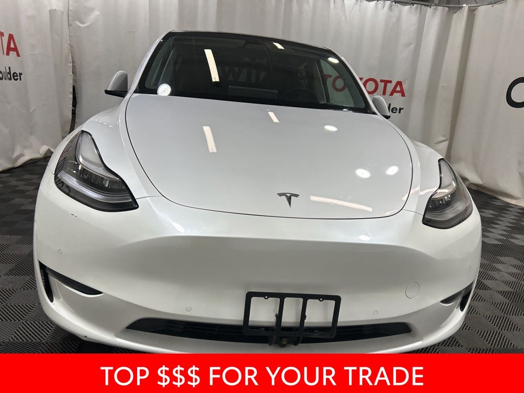 Used 2021 Tesla Model Y Long Range with VIN 5YJYGDEEXMF065648 for sale in Boulder, CO