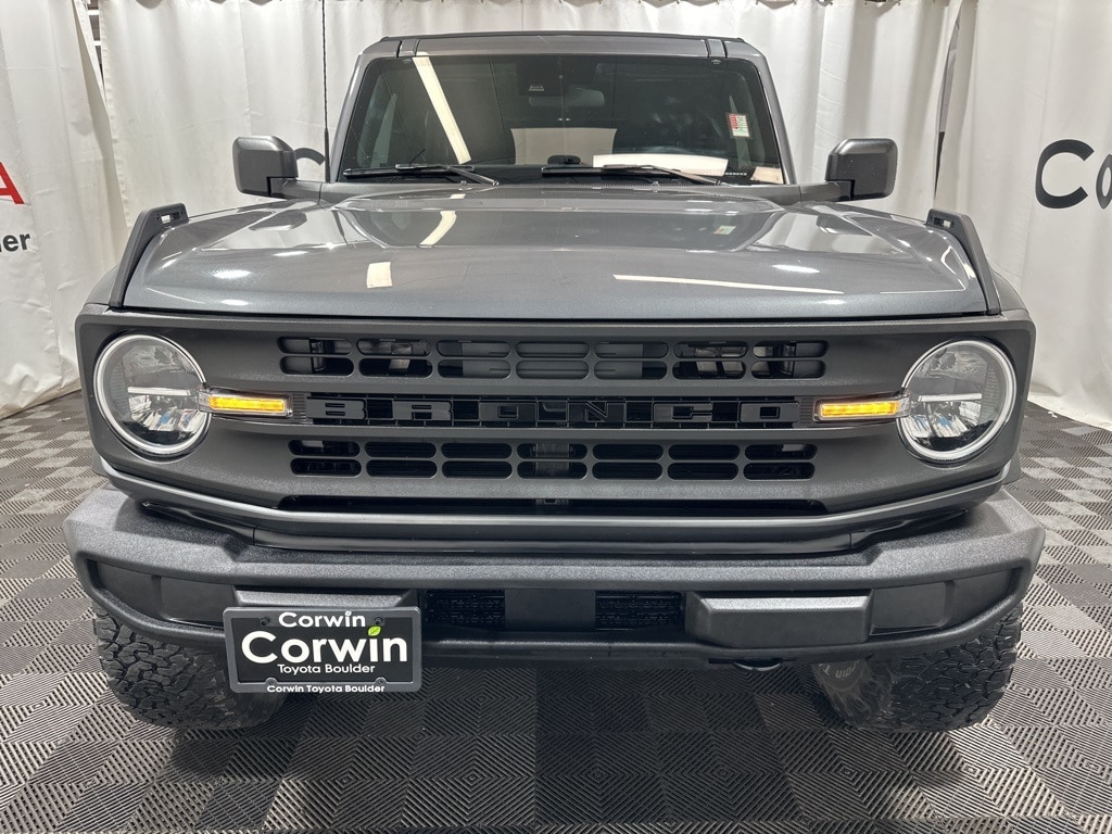Used 2023 Ford Bronco 4-Door Base with VIN 1FMEE5BP8PLB16145 for sale in Boulder, CO