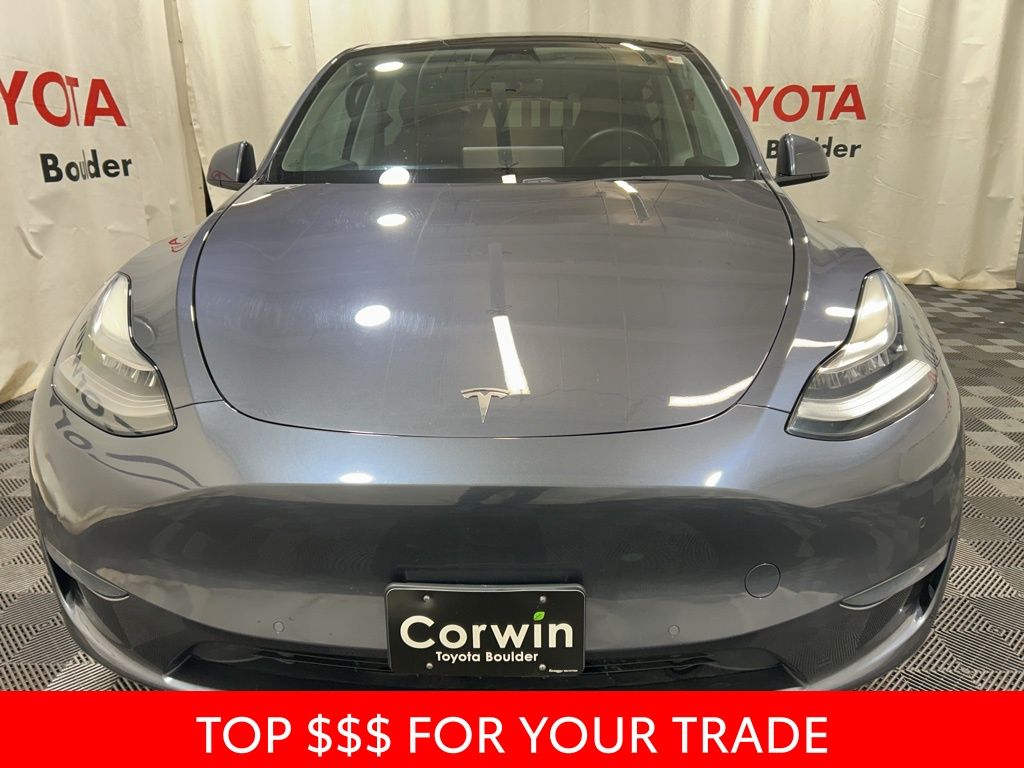 Used 2021 Tesla Model Y Long Range with VIN 5YJYGDEEXMF074107 for sale in Boulder, CO