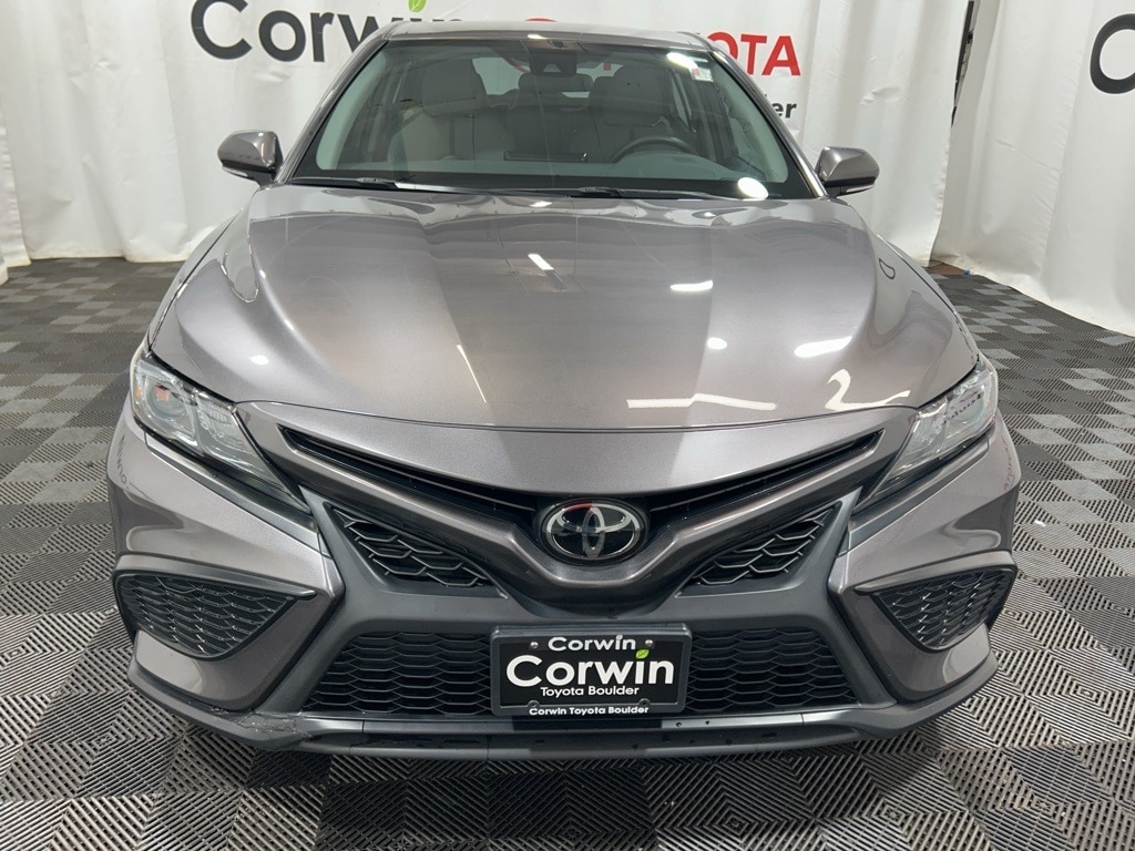 Used 2023 Toyota Camry SE with VIN 4T1G11BKXPU086481 for sale in Boulder, CO