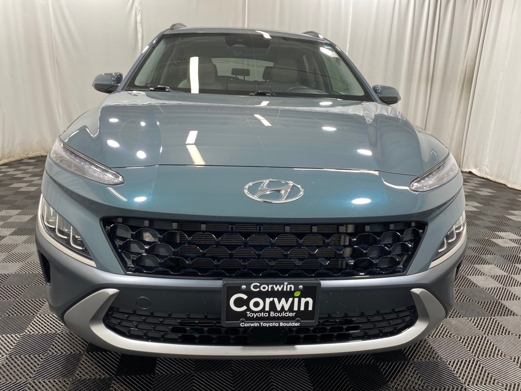 Used 2022 Hyundai Kona Limited with VIN KM8K5CA34NU806293 for sale in Boulder, CO