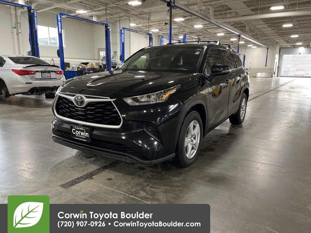 Used 2020 Toyota Highlander For Sale at Corwin Toyota Boulder VIN